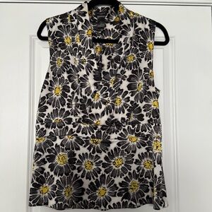 Sleeveless Floral Top